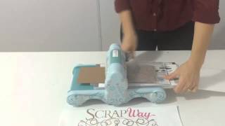 TUTORIAL Scrapway: Fazendo Emboss com a Big Shot