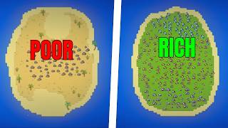 Rich vs Poor: Island War Showdown | WorldBox