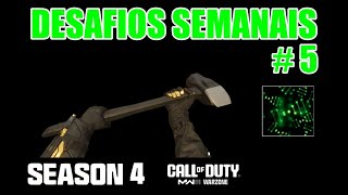 COMO CONCLUIR OS DESAFIOS SEMANAIS  - SEMANA 5 TEMPORADA 4