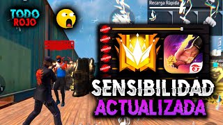 🎯 SENSIBILIDAD ACTUALIZADA ☠️ Para dar TODO ROJO en la NUEVA ACTUALIZACIÓN FREE FIRE