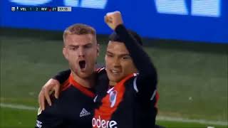 Vélez Sarsfield - River Plate 2 - 2 | Resumen Goles y Highlights | Liga Profesional 2023