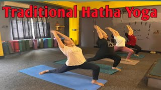 Hatha yoga || Traditional Hatha yoga For Beginners || Full Body Yoga At Home || Part 2