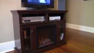 Middleton 18" Electric Fireplace in Brown Espresso - 18MM9067-NE93