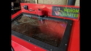 DIY Vapor Blaster Cabinet Tutorial Harbor Freight $960