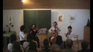 Tsintsadze Miniature "Simgera" by Sforzando Quartet with Nino Nanobashvili