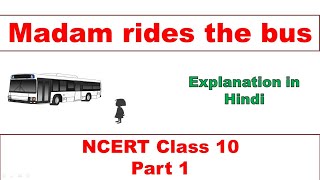 Madam rides the bus: Hindi translation and explanation - Part 1