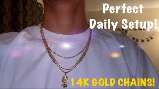 New Gold Pickups! 14k Rope Chain & Gold Nugget Pendant!