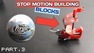 KAPAL BAJAK LAUT MERAH PART.3 - STOP MOTION BUILDING BLOCKS  | titToys