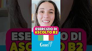 Esercizio di Ascolto Italiano  Livello B2 🇮🇹  #livellob2  #italianonline #cittadinanzaitaliana