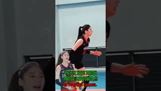 Park Hye Min mode Latihan #volyball #redspark #parkhyemin  #volycantik #bidadarivoli