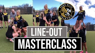 LINE-OUT MASTERCLASS! Berlin Irish TEACH Women's Super League champs York Valkyrie line-out basics!