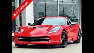 2015 Chevrolet Corvette 2LT Z51 Stingray 6.2L V8 For Sale Walk-Around Quick Tour Carmel Motors Indy