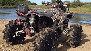 Atv gone wild ,mud explosion