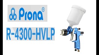 Обзор и тест пистолетов Prona R-4300, Sagola 3300 GTO, Iwata LPH-400, Professional Spray Guns