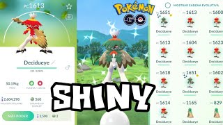 DÍA DE INCURSIONES DECIDUEYE SHINY HISUI ¡EL SHINY MAS RAPIDO DE TODOS!