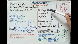 Find the angle between the hour and minute hands at 3:30