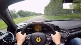 Ferrari 458 Spider - First drive car enthusiasts