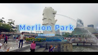 Review Lengkap Merlion Park - Singapore