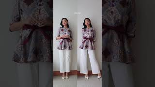 batik tops styling guide | ft. Hadinata Batik