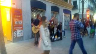 Street musicians in Madrid 2017.04.22 20:58