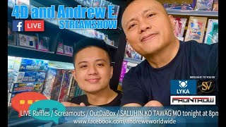 "4D and ANDREW E. STREAM SHOW" Toy Unboxing #2