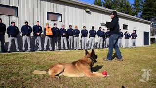 Earning the Badge: K-9 handler