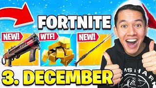 ALT NYT I FORTNITE SÆSON 5! | 3. DECEMBER