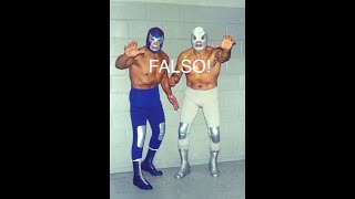 LA VERDAD SOBRE EL MITO DE LA POSE DE BLUE DEMON Y SANTO EN LOS LUCHADORES BOOTLEG,ES FALSO!!!!!