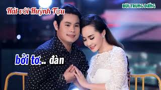 Karaoke Tân cổ Khúc Tơ Lòng thiếu Đào|| Mời hát với Huỳnh Tựu 🌹🌹🌹