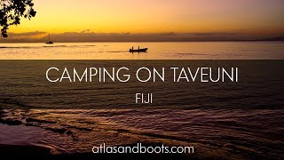 Pitching Up at Beverly Beach, Taveuni, Fiji