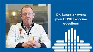 Schneck Medical Center - Dr. Bunce Answers Vaccine Questions