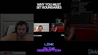 WHY YOU MUST SET BOUNDARIES #shorts #andrewtate