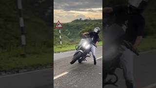 Dominar 400 wheelie failed 😅 #dominar400 #wheelie #stuntrider #stunt #rider #bike #shorts