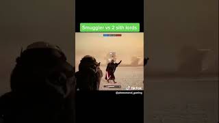 Smuggler vs 2 sith