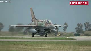 ISRAEL PROPOSES PROVIDING THE PHILIPPINES WITH TWO SQUADRONS OF F-16 BARAK FIGHTING FALCONS.