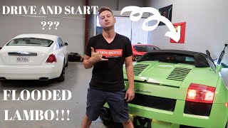 FLOODED GREEN LAMBORGHINI GALLARDO REBUILD !!! [Part 2] (VIDEO #9)