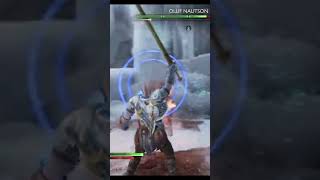 God Of War Ragnarok Bullying Raiders Chieftain On GMGOW NG+ #shorts