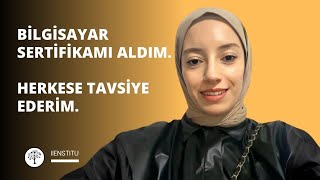 Bilgisayar İşletmenliği Eğitimi - Öğrenci Deneyimi | Her Zaman, Her Yerden Erişim IIENSTITU'de!