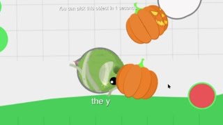 Getting to BD 3 times with a Jack-O-Lantern - Mope.io