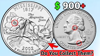 2002 Mississippi Quarter |  Mississippi Quarter worth money | Quarter worth money