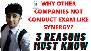 WHY OTHER COMPANIES NOT CONDUCT EXAM LIKE SYNERGY? 😢