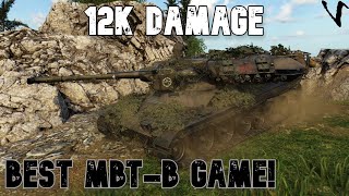 Best Game In MBT-B: 12K Damage: WoT Console - World of Tanks Modern Armor