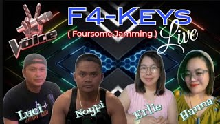 F4-Keys /FOURSOME JAMMING/Hanna Gee Official/NOYPI GLASS GUY/Luci Vantes