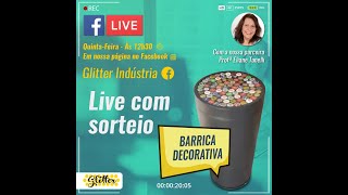 Live 30/04 - Barrica Decorativa