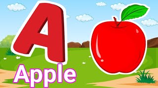 ABC song I nursery rhymes | abc phonicssong for toddlers |a for apple |abcd |a for apple b for ball