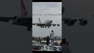 747 Retirment #sad #shorts #747 #lufthansa #chinaairlines #qantas