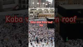 kaaba view from roof top after fajar salah #makkah #shortsvideo #ytshorts #shorts