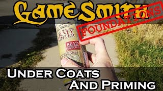 How to Under Coat and Prime your Tabletop Terrain (2019) GameSmith Foundations 002