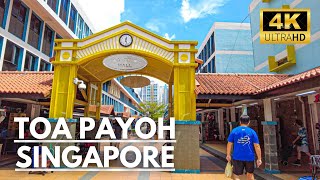 Toa Payoh Central & Heritage Walk Tour~ Singapore Walking Tours [4K]