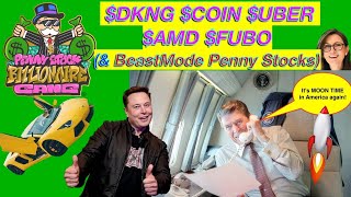 ChartChat: DraftKings $DKNG Fubo $FUBO Sports Betting Stocks BEASTMODE!🚀 $NEXCF🚀 $AMC = MOON🚀